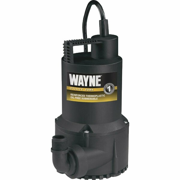 Wayne Water Systems Wayne 1/6 HP Submersible Continuous-Duty Utility Pump RUP160